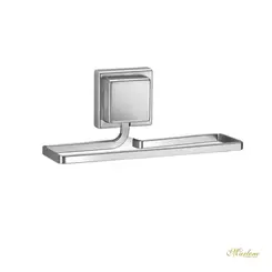 Porta Toalha de Rosto Platina