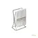 Porta Toalha Lavabo Platina