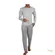 Pijama Masculino Dec Careca Listrado Mescla Off