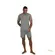 Pijama Masculino Curto Listrado