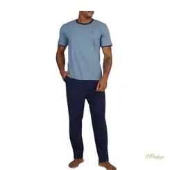 Pijama Masculino Peletizado c/ Bolso