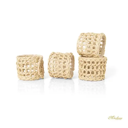 Kit Anel de Guardanapo 4pcs Brasil Nature
