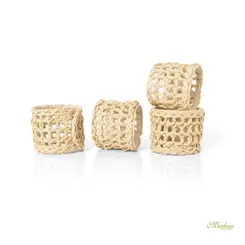 Kit Anel de Guardanapo 4pcs Brasil Nature