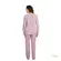 Pijama Feminino Peletizada Floral Vintage