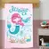 Toalha de Banho Mini Mermaid