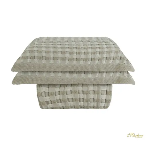Colcha Jacquard Linen Braga