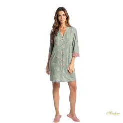 Camisão Feminino Fiore Abotoado