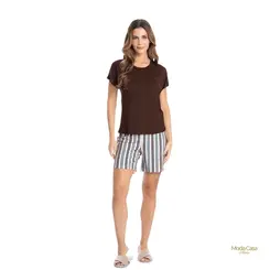 Pijama Feminino Lia Shortão