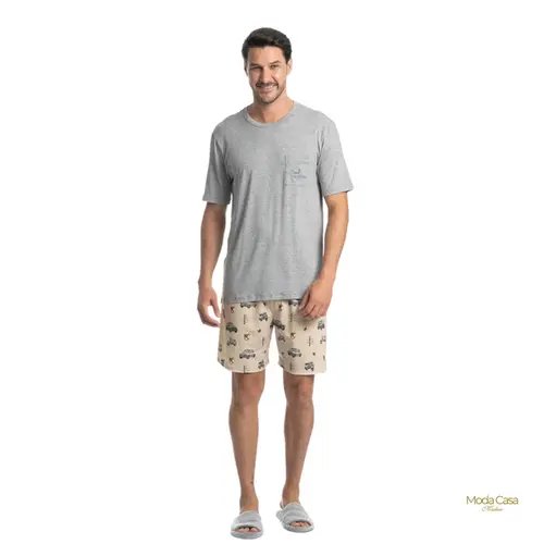 Pijama Masculino Family Trip Curto