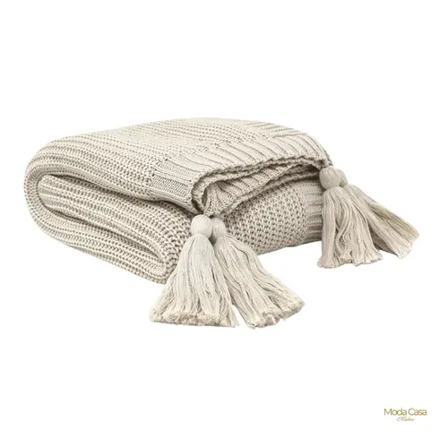 Manta Perola Tassel