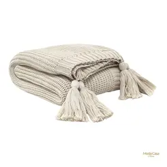 Manta Perola Tassel