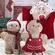 Almofada Natalina Casa Ginger c/ Bordado