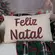 Almofada Natalina c/ Bordado