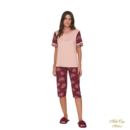Pijama Feminino Capri Season Of Bloom