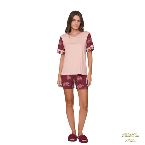 Pijama Feminino Curto Season Of Bloom