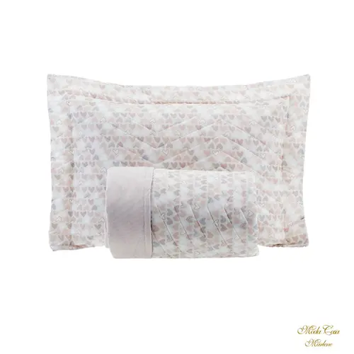 Colcha Vintage Corações