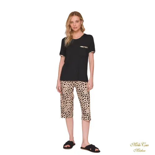 Pijama Feminino Capri Fancy Style
