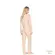 Pijama Feminino Aberto Feel The Moment Cream