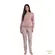 Pijama Feminino Manga Longa Viscolycra Listras
