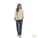 Pijama Feminino Manga Longa Malha/Flanela