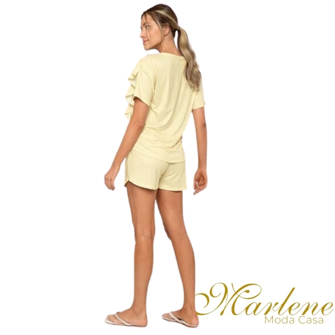 Pijama Feminino Flor Margarida